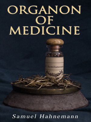 cover image of Organon of Medicine
